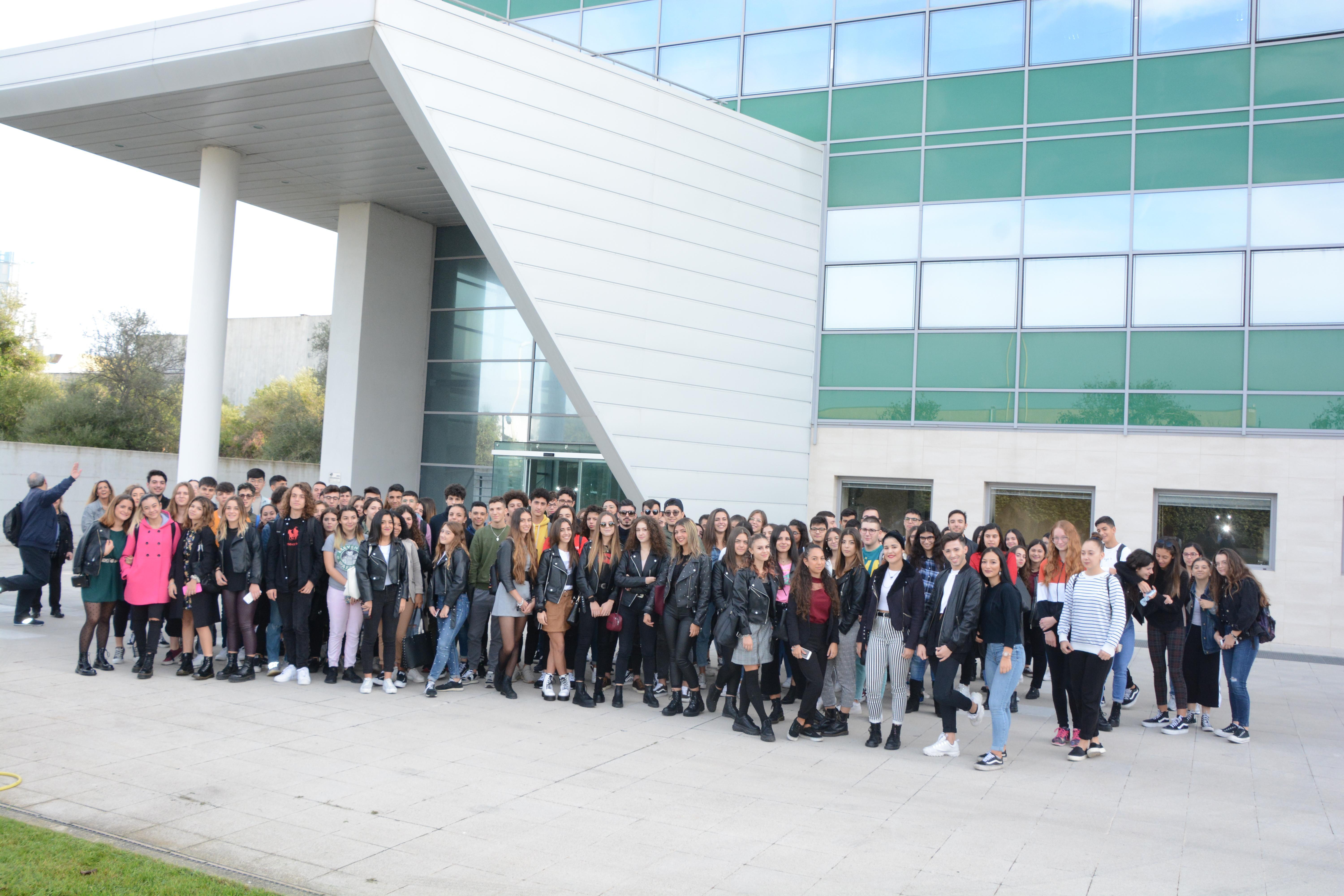 Una parte della redazione del progetto “La Nuova@Scuola”