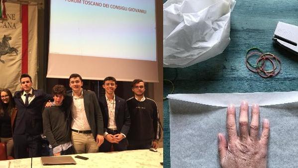 I ragazzi mettono le nonne a produrre mascherine