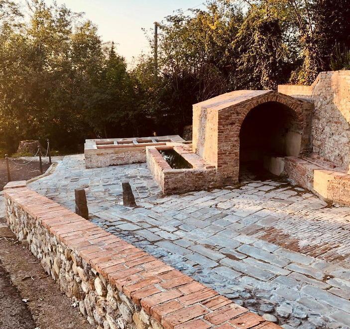 Restaurate le Vecchie Fonti recuperato un altro gioiello