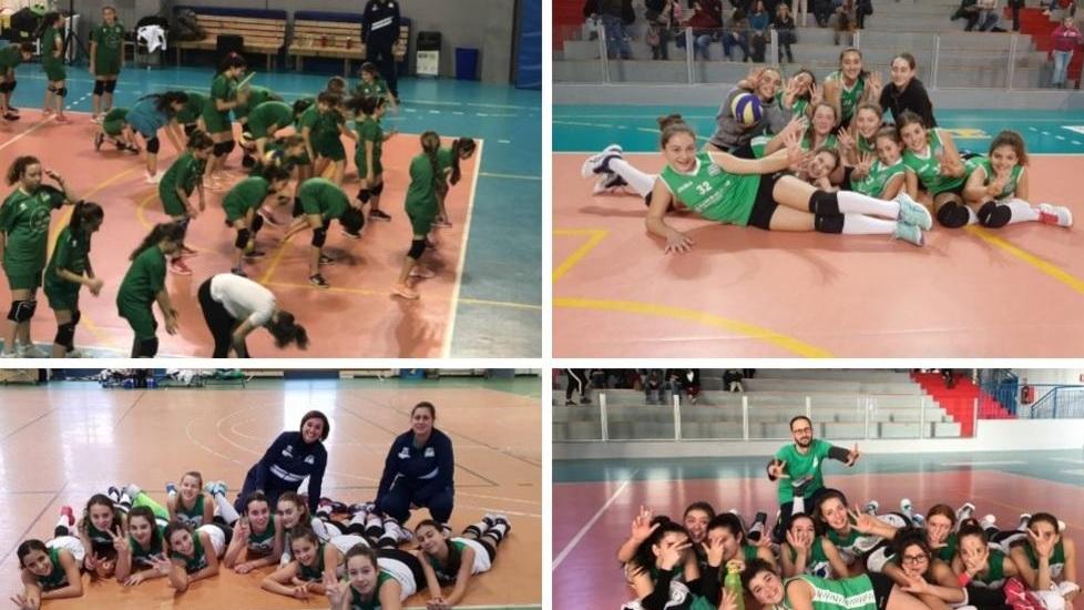 Il settore Minivolley è la base A partire dalle Under 12 ci sono anche le partite vere