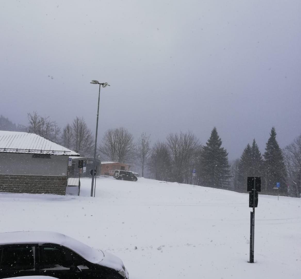 La nevicata all'Abetone