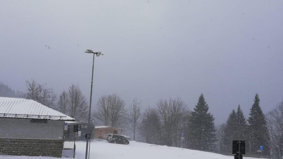 La nevicata all'Abetone