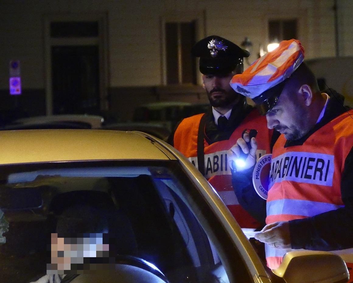 I controlli dei carabinieri
