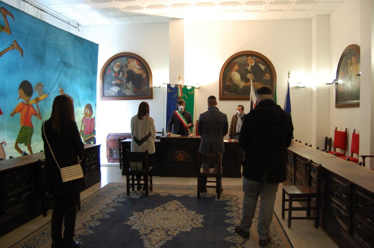 Il matrimonio celebrato in Municipio a Nuoro