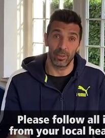 Anche Buffon tra i 28 campioni della Fifa contro il Coronavirus