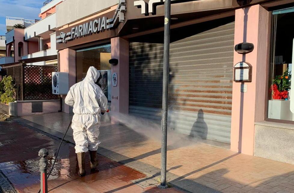 Ieri un’altra sanificazione