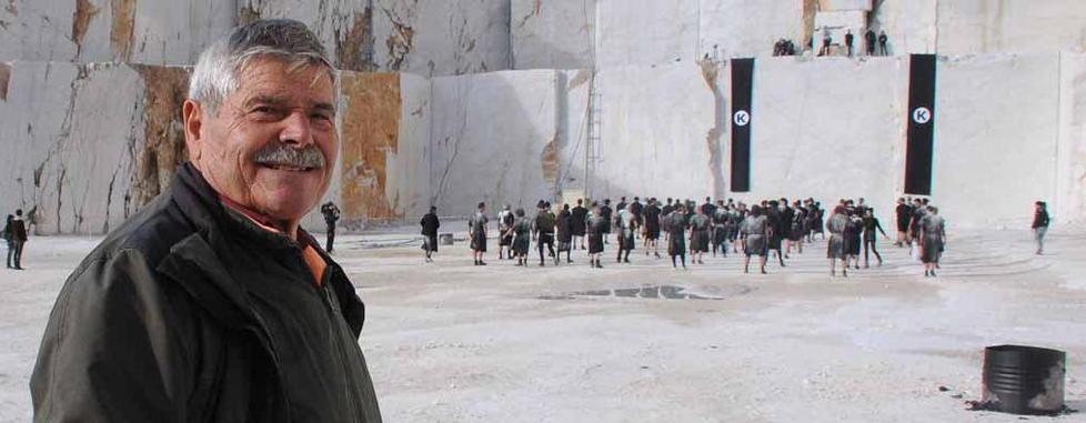 «Per la prima volta in 67 anni di lavoro vedo le cave ferme. Non è mai successo» 