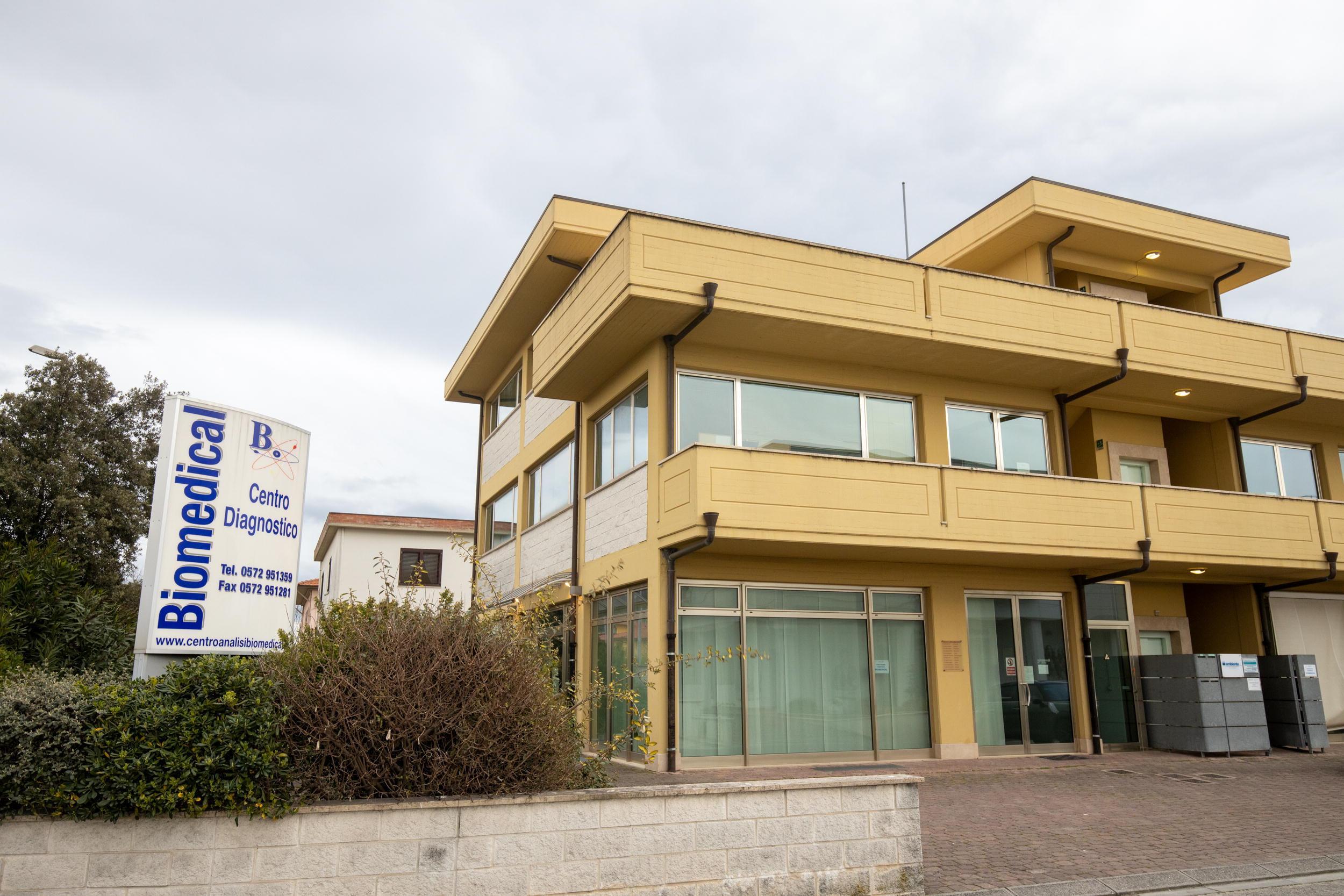 La sede del Centro analisi Biomedical (foto Nucci)