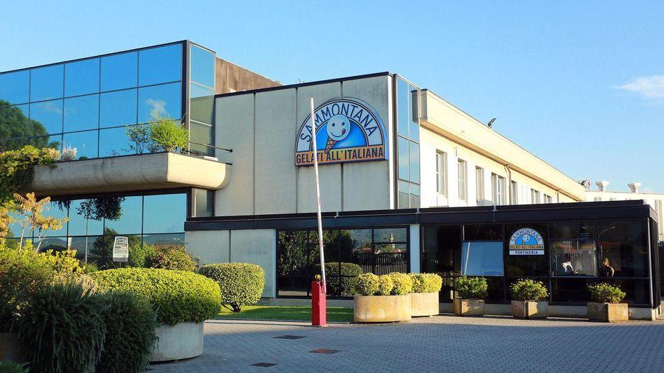 Lo stabilimento della Sammontana