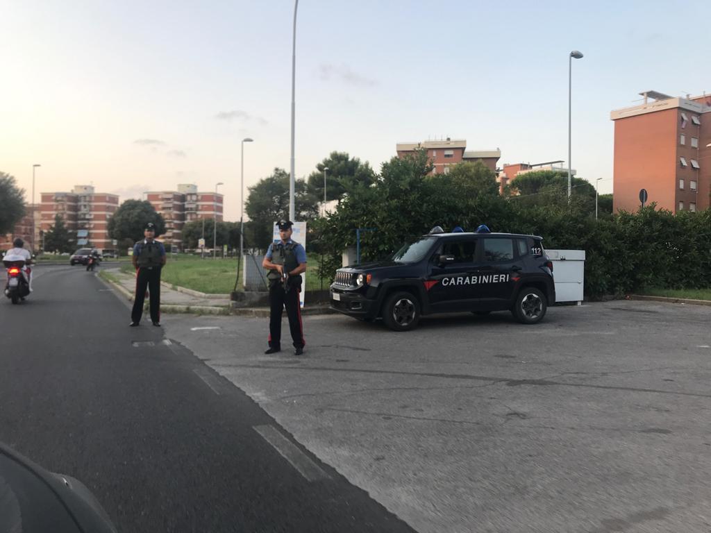 Controlli dei carabinieri in Coteto (foto d'archivio)