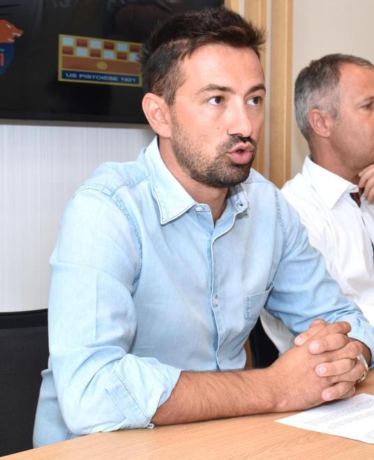 Il dg della Pistoiese, Marco Ferrari
