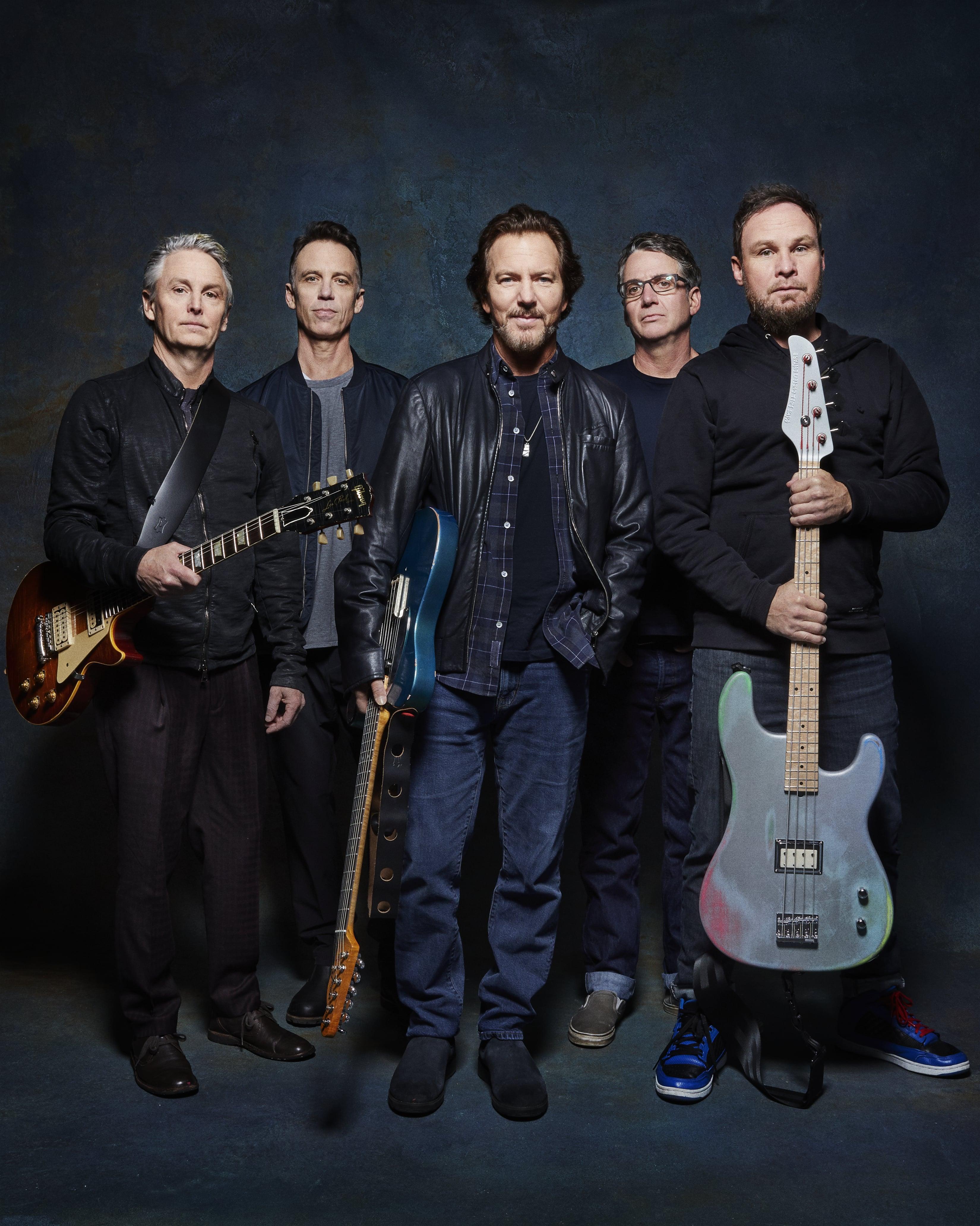 Il gruppo dei Pearl Jam