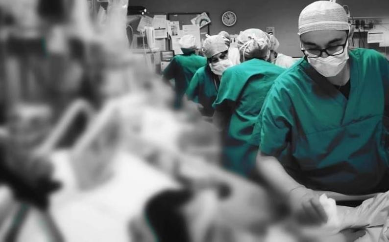 Un affollato reparto di terapia intensiva
