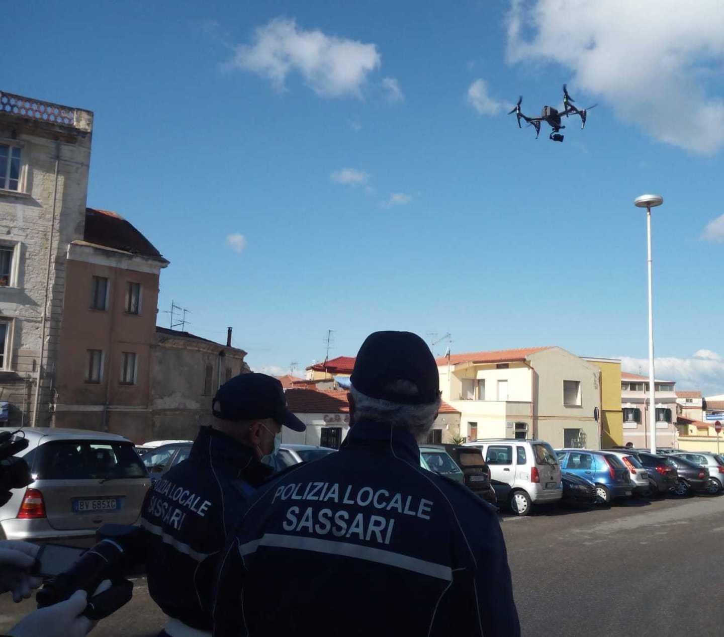 In città proseguono i controlli con i droni
