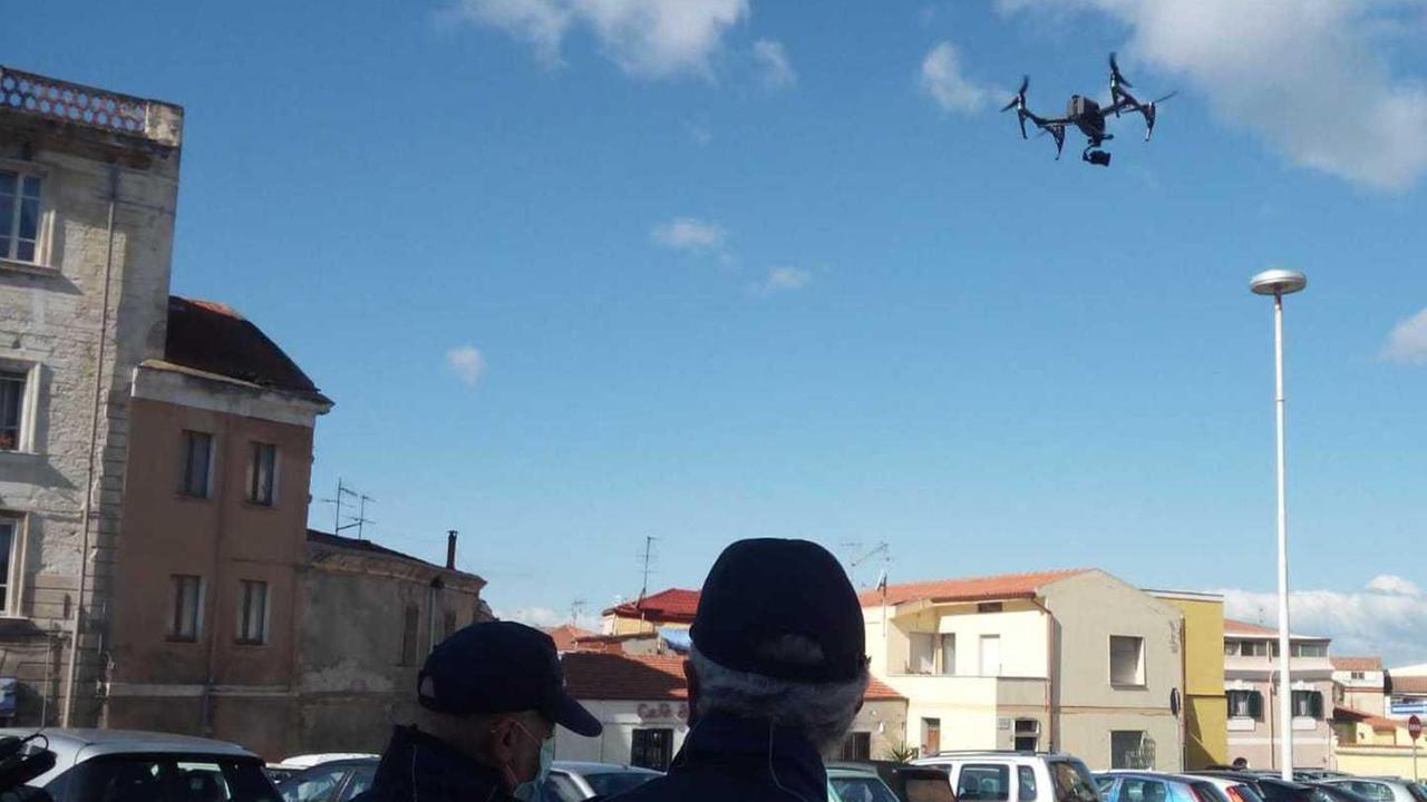 In città proseguono i controlli con i droni