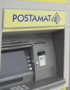 Tutti i Postamat sono regolarmente in funzione