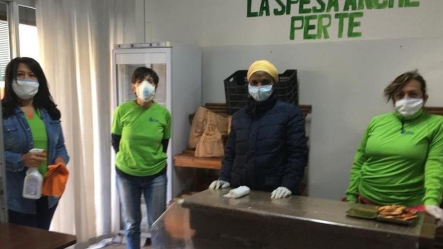 Ecco i poveri da epidemia li aiuta la Bottega solidale