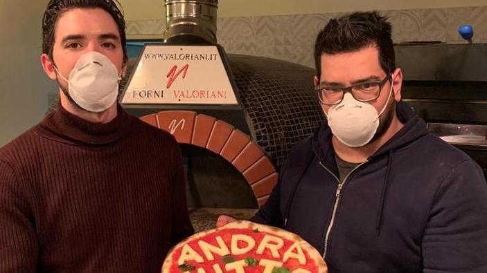 Trecento pizze per il personale dell’ospedale San Jacopo