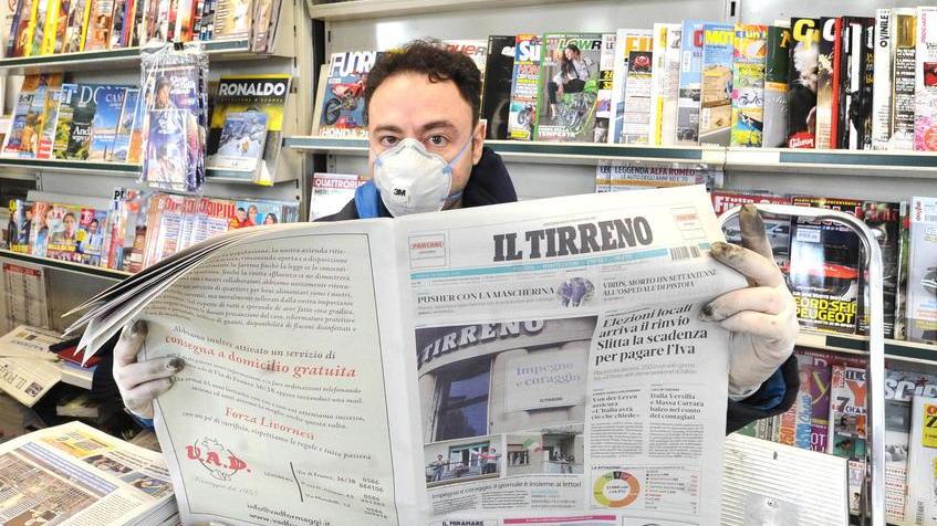 «Resistiamo con la nostra edicola ma i sacrifici sono davvero tanti»