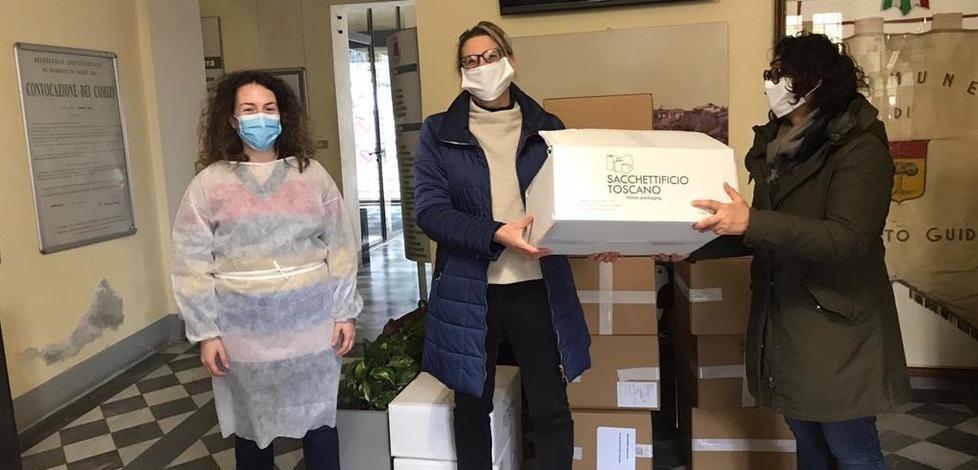 Consegnate ottomila protezioni a tutti i cittadini 