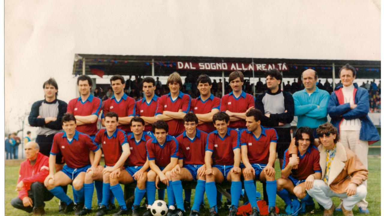 La squadra del Donoratico che conquistò la Promozione nella stagione 1985/86