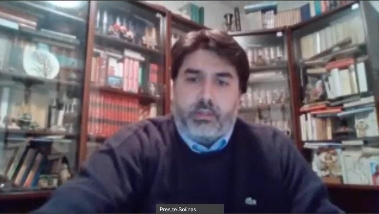 Il presidente Solinas in conferenza: "Più posti in terapia intensiva nell'isola" 