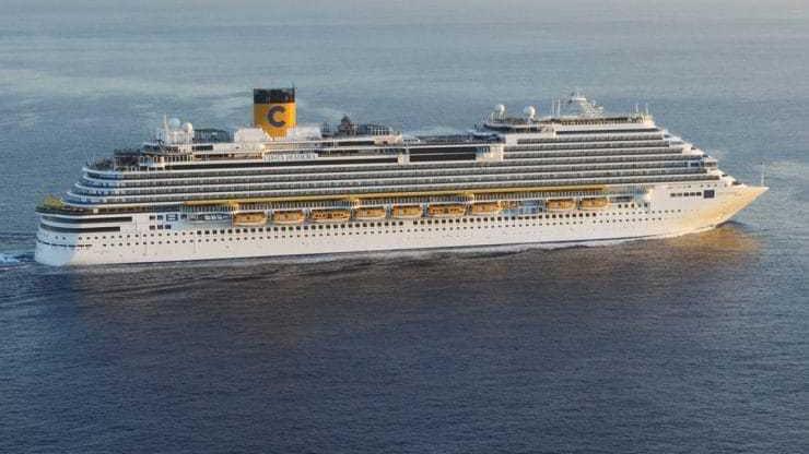 Rischio Covid a bordo, arriva in porto la Costa Diadema con 1.250 marittimi