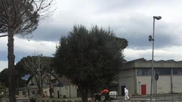 Sanificazione delle strade