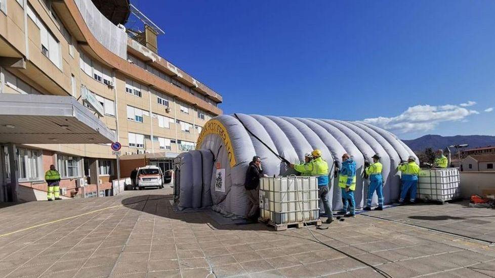 Tutti negativi i tamponi fatti ai sanitari Ospedale sicuro, ma proseguono i test