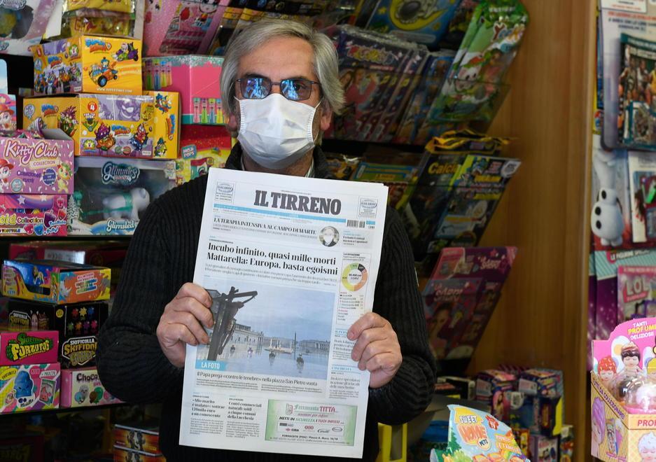 «Pronto a consegnare i giornali a domicilio» 