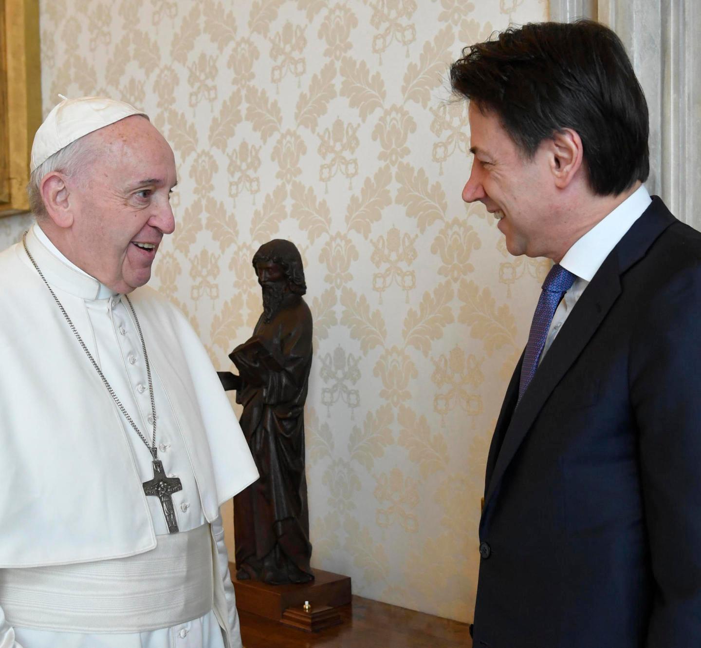 Il premier va da Papa Francesco 