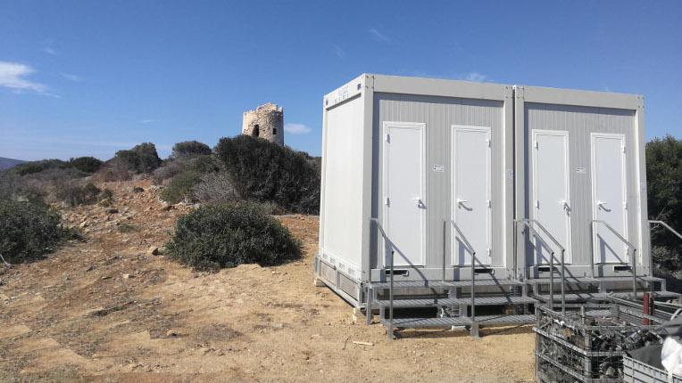 Monoblocchi della Locabox di Certaldo