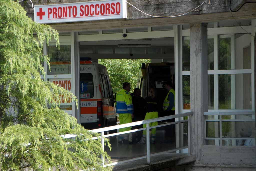 Il pronto soccorso dell'ospedale di Pontremoli