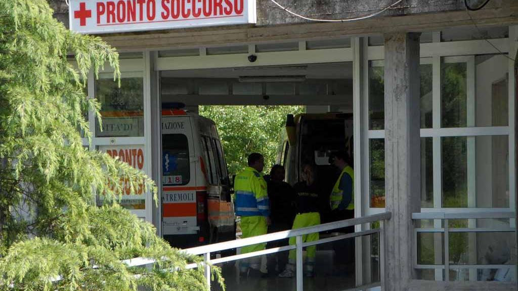 Il pronto soccorso dell'ospedale di Pontremoli
