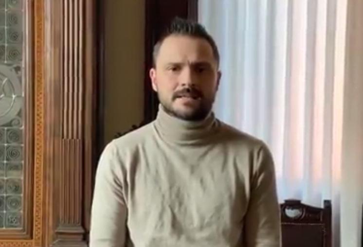 Il sindaco di Montecatini Luca Baroncini