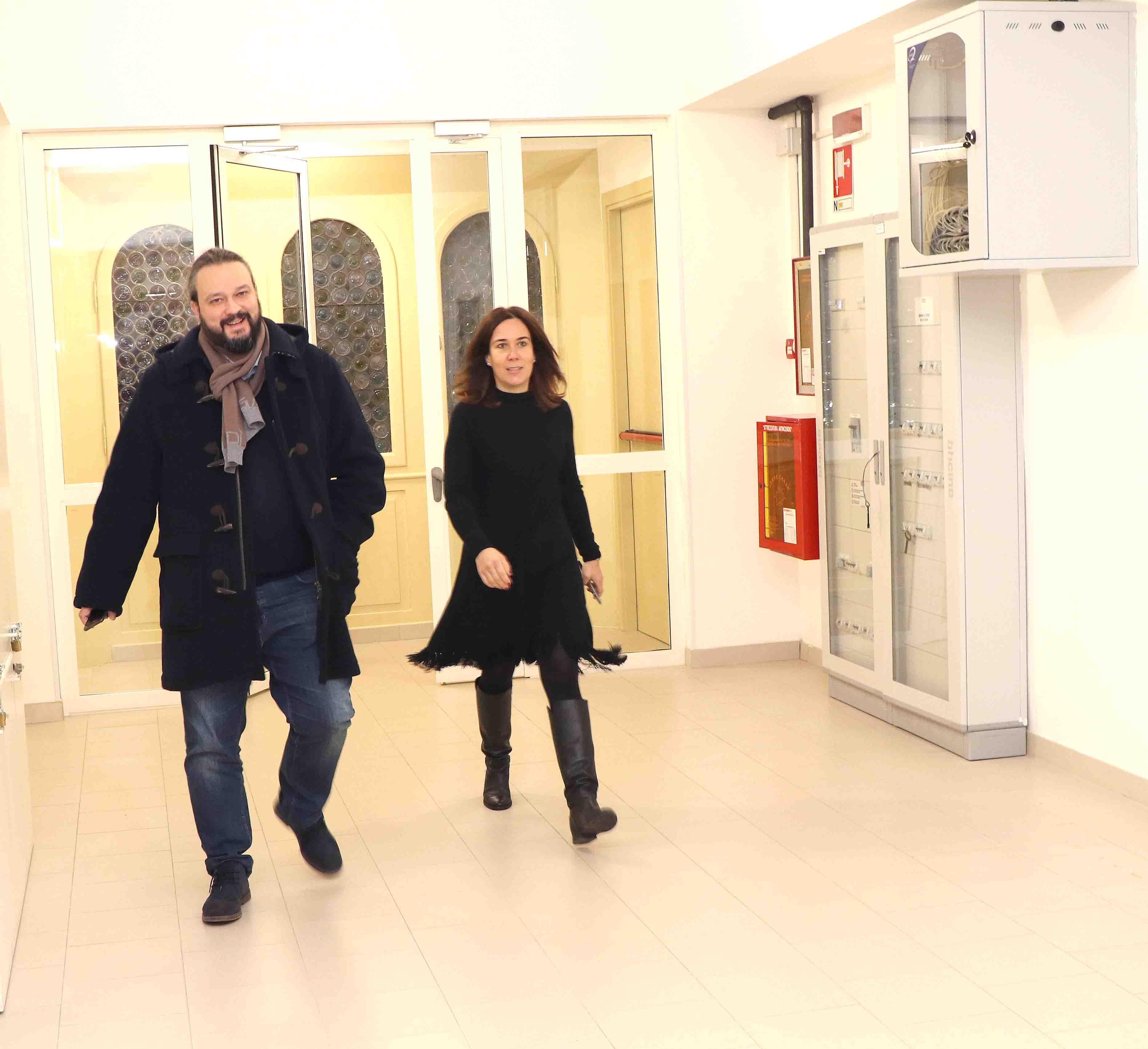 Il sindaco Alan Fabbri con l'assessore Cristina Coletti