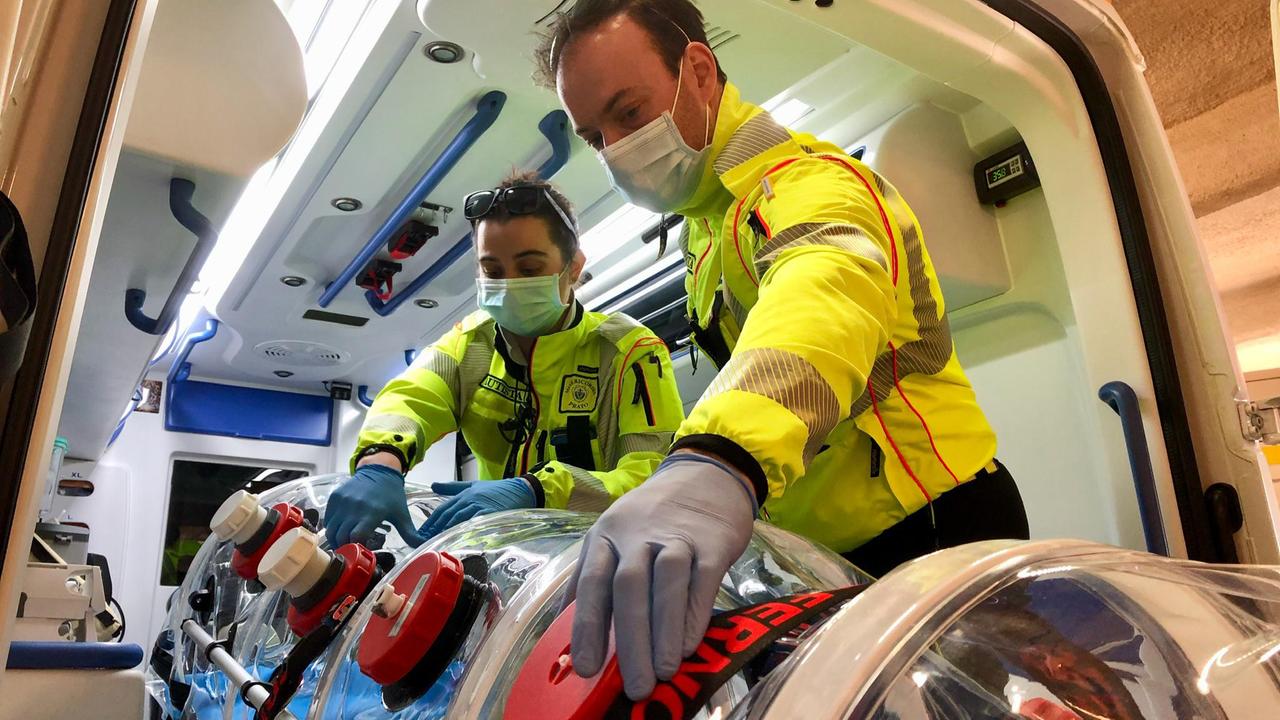 La nuova ambulanza della Misericordia di Prato