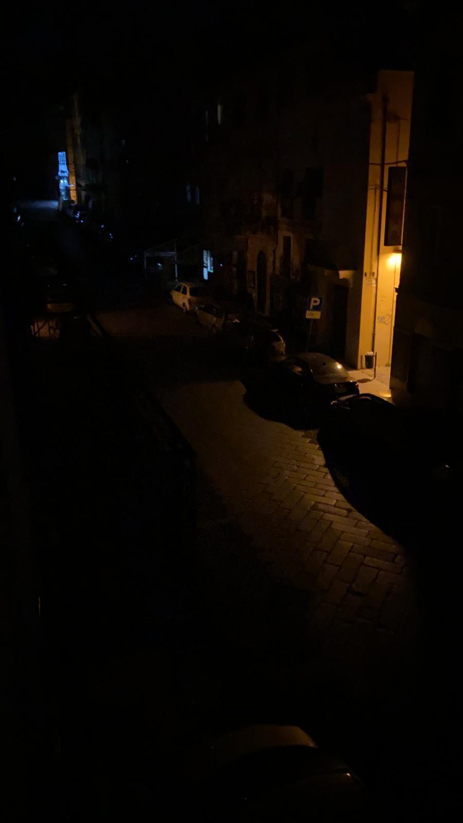 Black out a Sassari, il Corso resta al buio