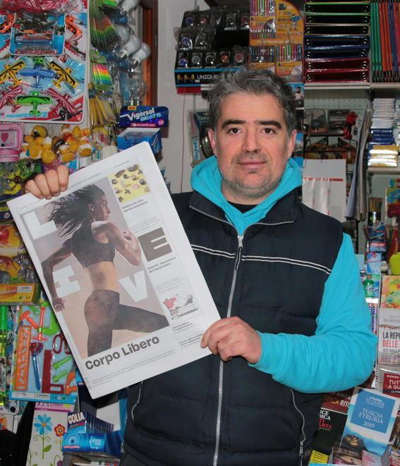Mauro Francesconi «Felice di portare le notizie a casa» 
