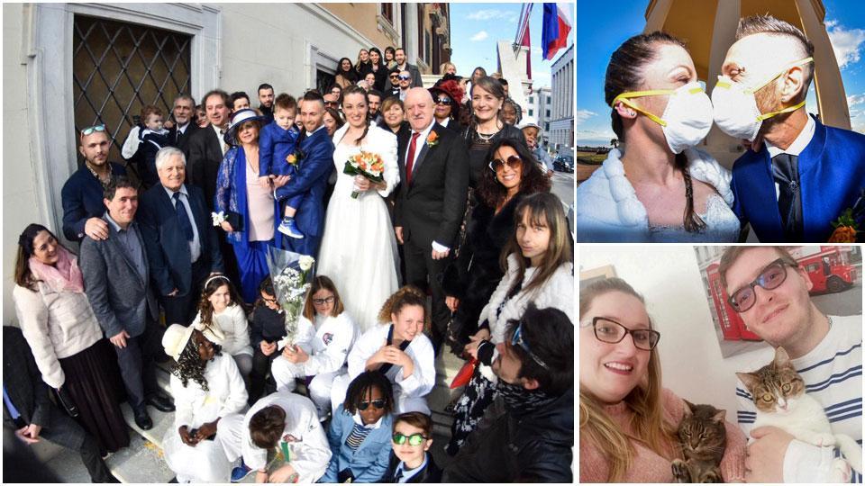 Le nozze di Christian Rannisi e Giulia Silvestri, Marco Zanni e Giulia Maltinti