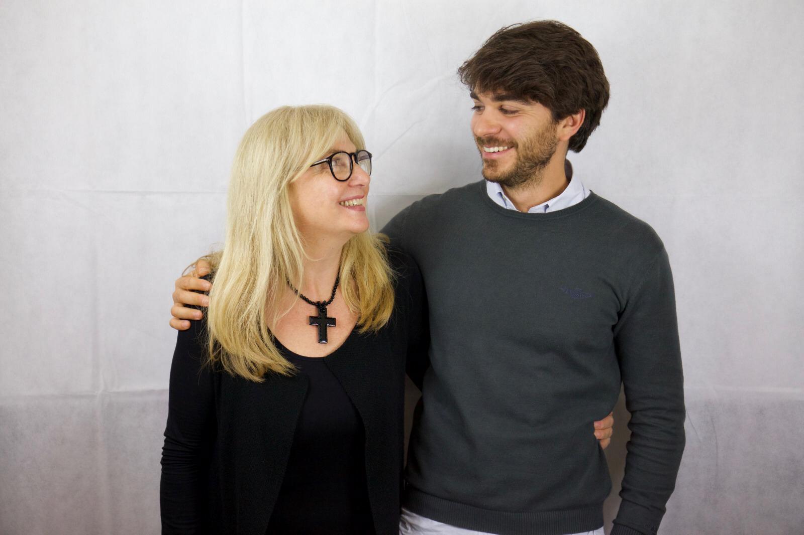 Laura Romagnoli e Niccolò Pucci dell’atelier empolese