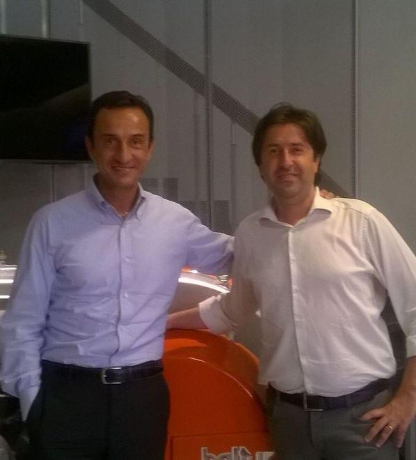 In dono al palasport un generatore Baltur Fava: «Siamo vicini al nostro territorio» 