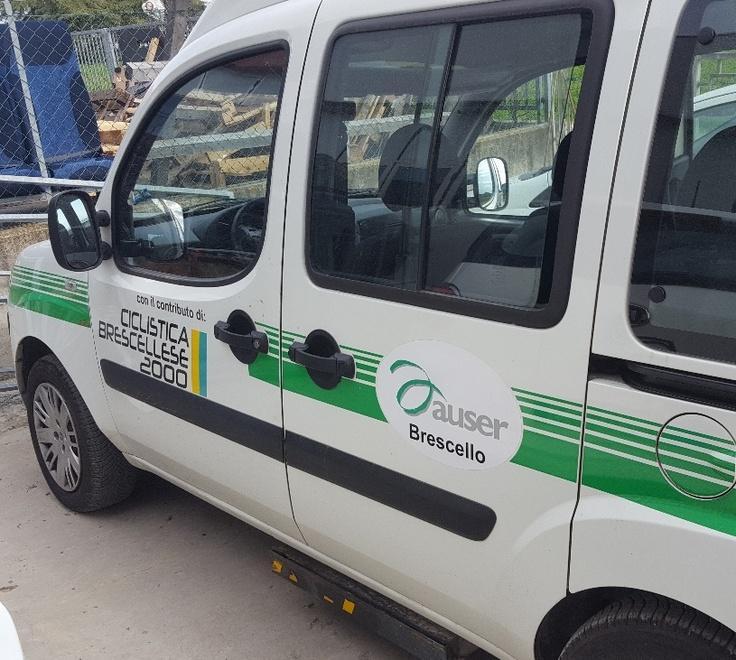 Un nuovo Doblò per l’Auser arriva grazie a sponsor privati