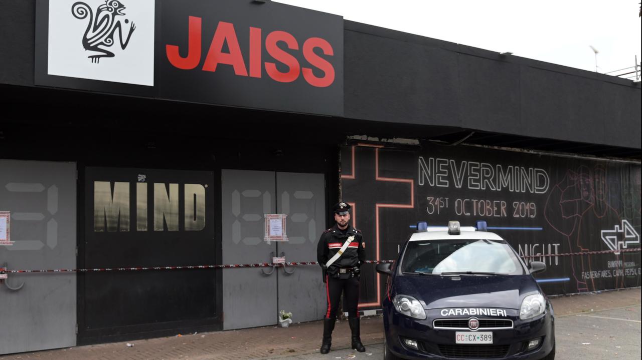 La discoteca quando fu sequestrata a ottobre