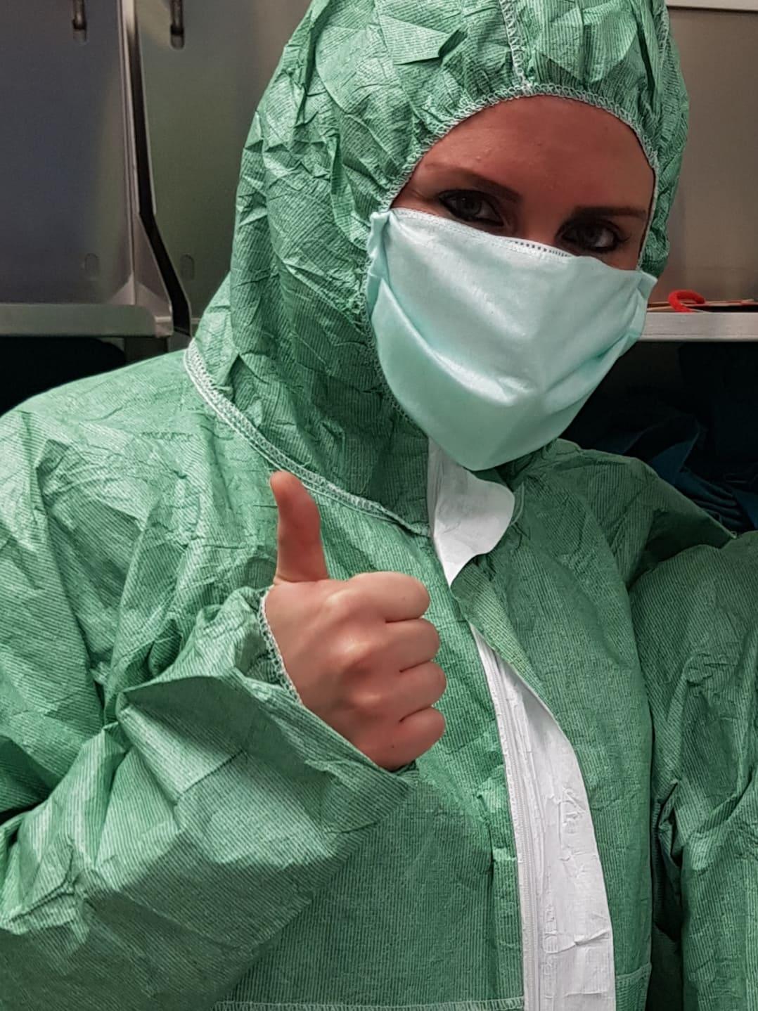 Giulia Ricciarelli, infermiera all’ospedale San Jacopo