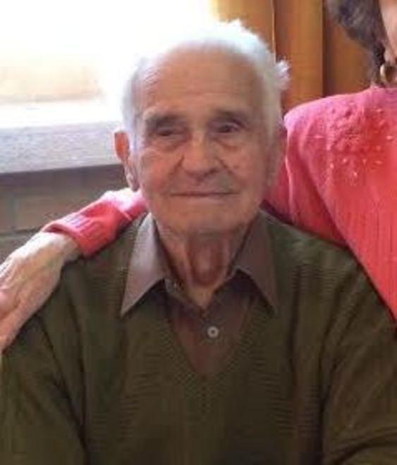 Il partigiano Sereno Violi, morto a 95 anni