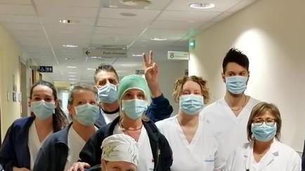 Un super uovo di Pasqua per medici e infermieri