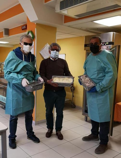 Gelati “antivirus” donati al personale sanitario al lavoro in prima linea