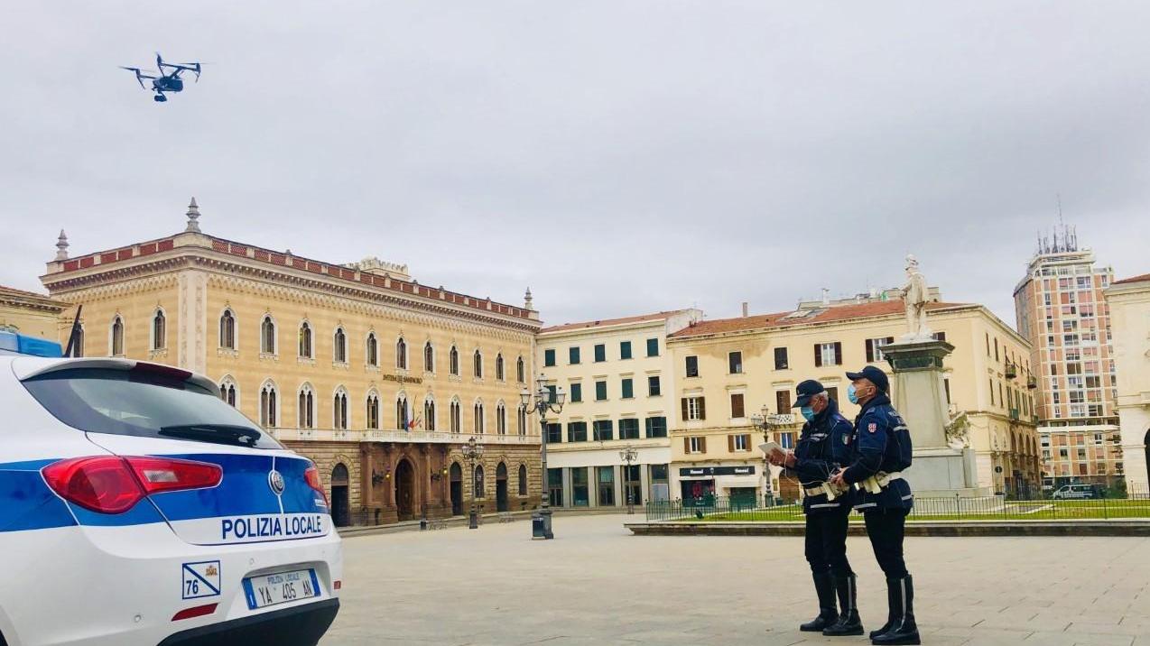 A Sassari droni e cinque denunce Porto Torres, fermato un 80enne 