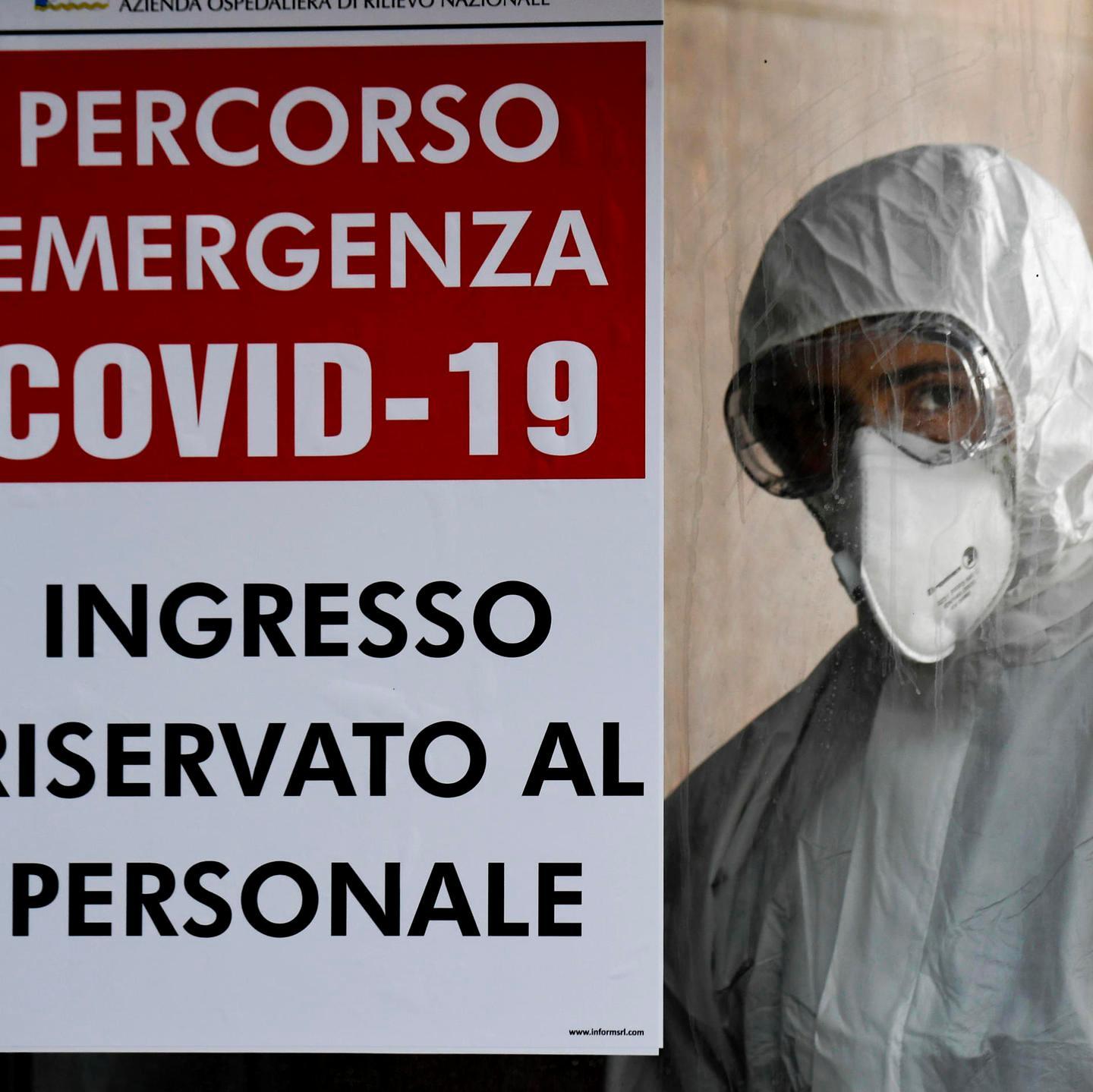 [NERO]Diecimila contagi tra gli operatori sanitari Sono già 69 i medici morti, scatta l’allarme